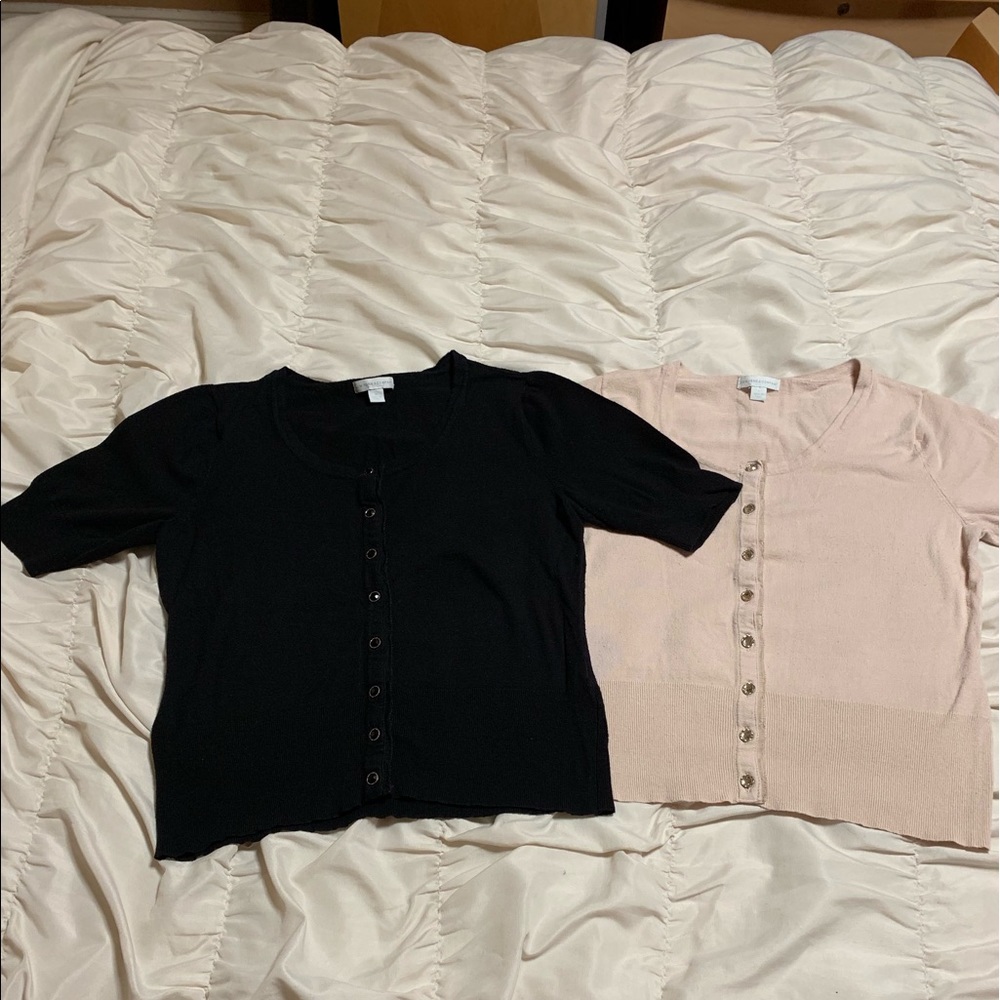 Lot of 2 New York & Company Cardigans Size M